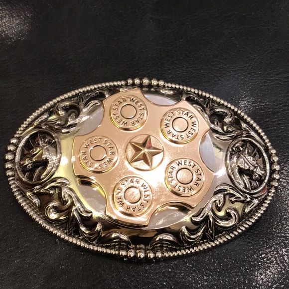 western gun belt buckles